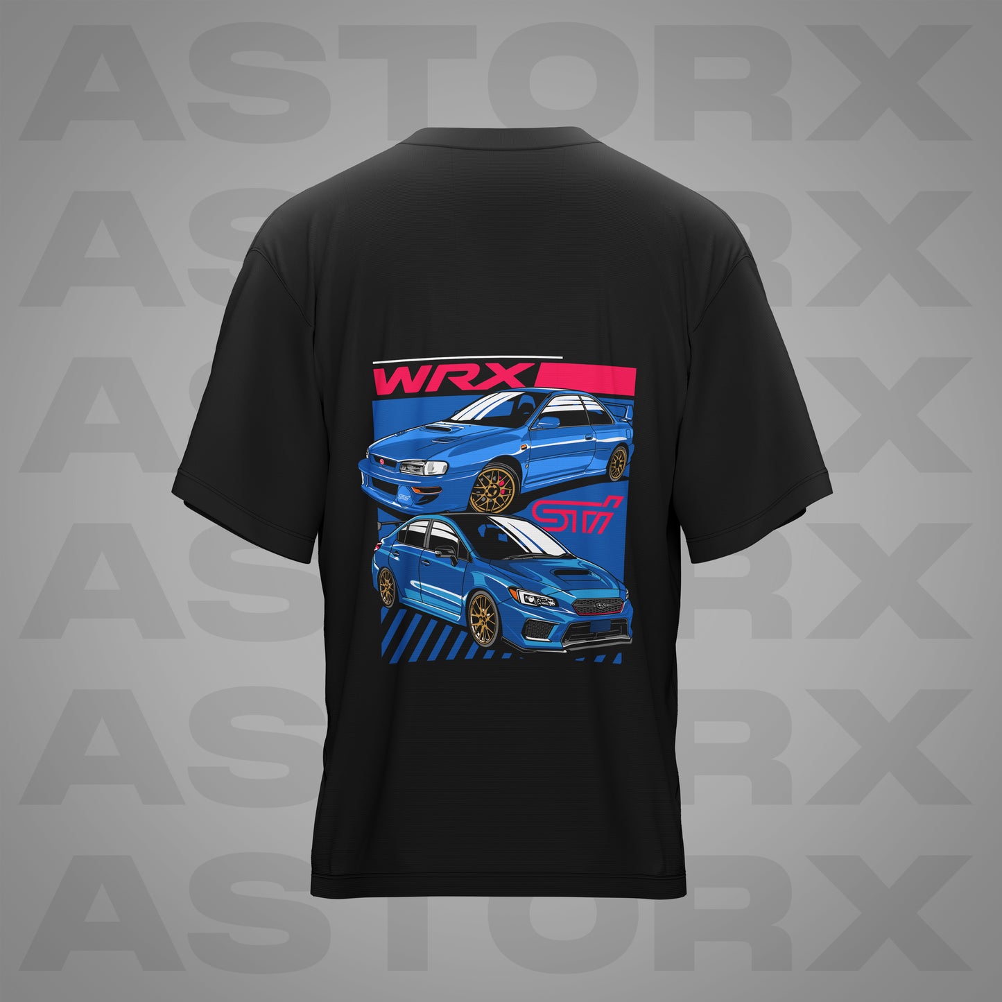 Skyline & WRX Collage - T Shirt